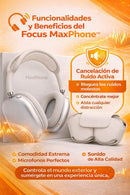 FOCUS MaxPhone™ – Audífonos Premium con Cancelación de Ruido + Funda de Cuero de Regalo